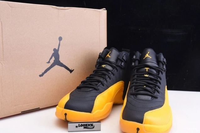 Reps TBK Retro University 12 Gold Jordan Black 130690-070 Air 0628